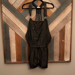 NWT black shortall size large but runs small...medium fit.